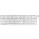 Macally Aluminum Slim Keyboard with 2 USB Ports