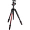 Manfrotto Befree Advanced Travel Aluminum Tripod with Ball Head (Twist Locks, Red)