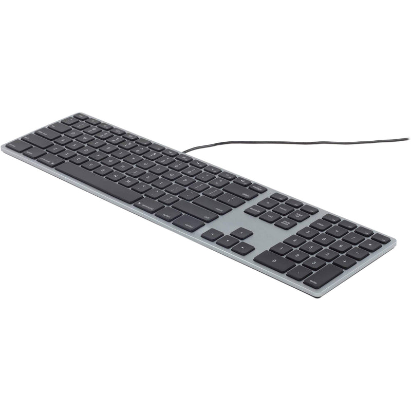 Matias RGB Backlit Wired Keyboard for Mac (Space Gray)