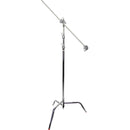 Matthews 40" C-Stand with Spring-Loaded Base, Grip Head, & Arm Kit (10.5', Silver)