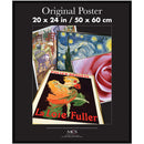 MCS Poster Frame with Strong Pressboard Backing (20 x 24", Black)