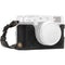 MegaGear Ever Ready Leather Half Case and Strap for Fujifilm X100F (Black)