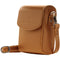 MegaGear Leather Camera Case with Strap for Panasonic Lumix ZS200, TZ200, Leica C-Lux (Light Brown)