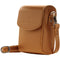 MegaGear Leather Camera Case with Strap for Panasonic Lumix ZS200, TZ200, Leica C-Lux (Light Brown)