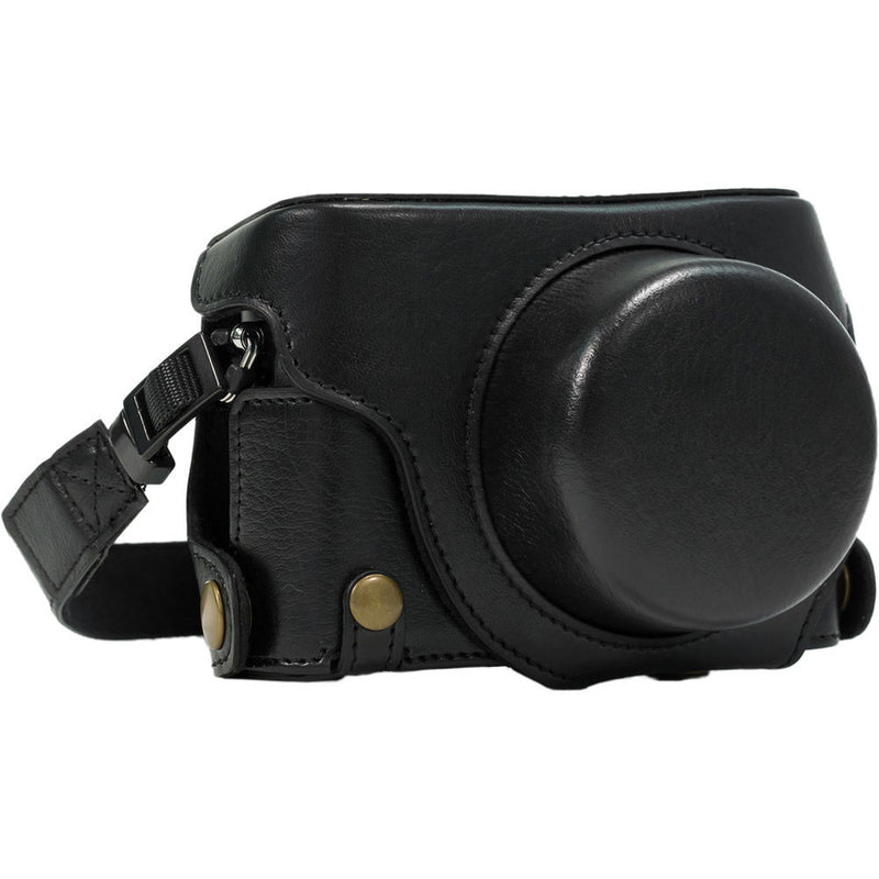 MegaGear Ever Ready Leather Camera Case for Panasonic Lumix DMC-LX100