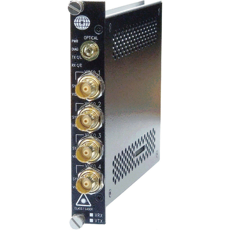 Meridian Technologies ST-4HD-51/57FC 4-Channel Multi-Rate SDI/HD-SDI Video Transmitter