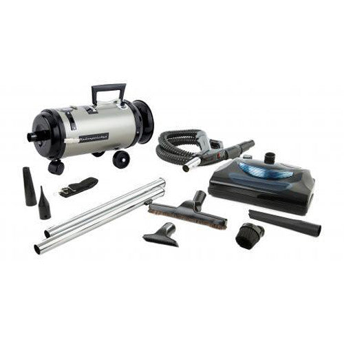 METRO DataVac Professional Evolution Variable Speed with Electric Power Nozzle Compact Canister Vac