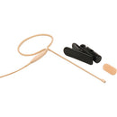 Microphone Madness MM-PSM-BE-TS Pro Single Earset Earworn Microphone for Select Telex Wireless Systems (Beige)