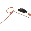 Microphone Madness MM-PSM-BR-SL Pro Single Earset Earworn Microphone for Select Shure Wireless Systems (Brown)