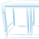 Middle Atlantic C5-MK27-2 Millwork Drawings & Hardware for C5-FF27-2 C5 Series Frame (2 Bays)