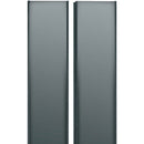 Middle Atlantic Split Solid Rear Door for Equipment Rack with Handle Knockout (24 RU)