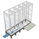 Middle Atlantic RIB Series Two-Bay Riser Base for 30" Wide SNE Racks (48" Deep)