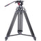 miliboo MTT601A Professional Aluminum Tripod and Fluid Head with Mid-Level Spreader