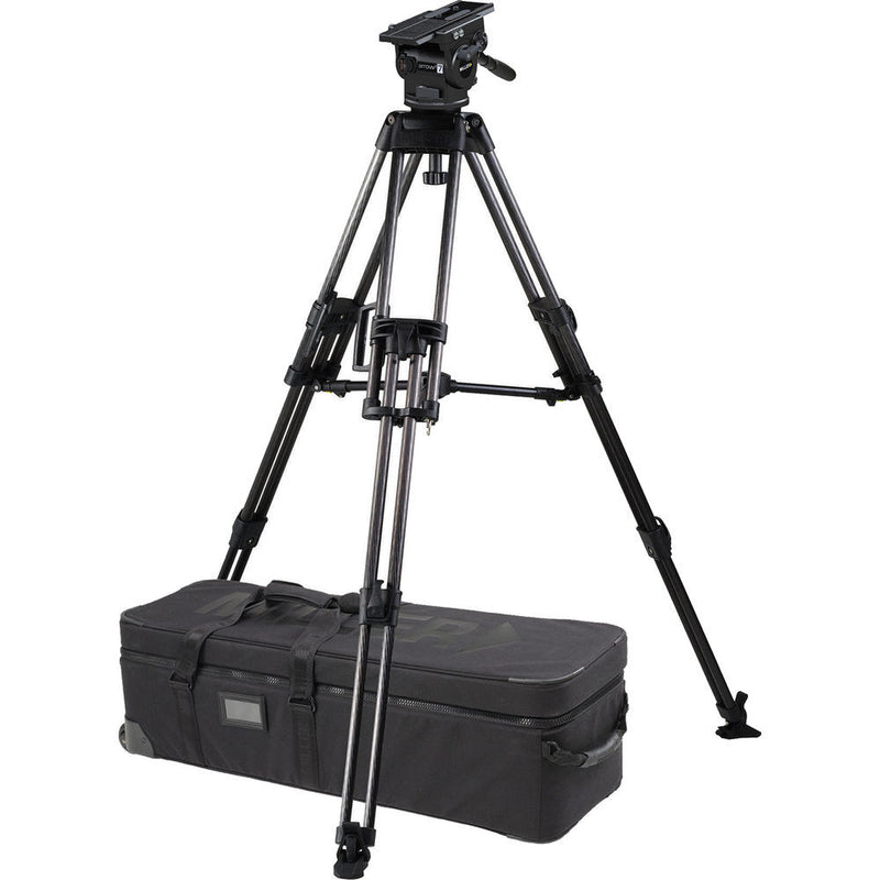 Miller 3179 ArrowX 7 HD 2-Stage Carbon Fiber Tripod System