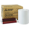 Mitsubishi Set of Two 4.0" Paper Rolls and Ribbons for CP-D70DW Printer