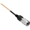 Mogan 2mm OD Replacement Microphone Cable for Audio Tecnica Bodypack Transmitters (Beige)