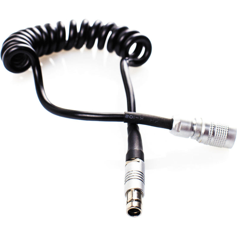 Movcam ARRI ALEXA Trigger Cable for Wooden Handgrip (Coiled, 1.14 to 2.46')