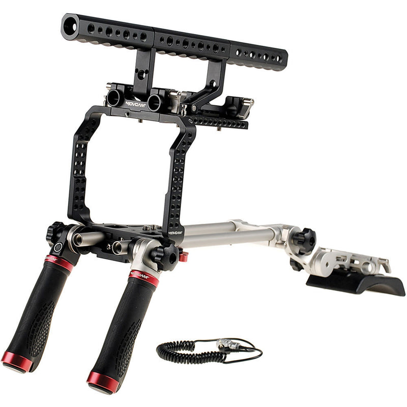 Movcam Universal LWS, Cage, and Shoulder Support Kit for Sony F5/F55