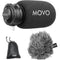Movo Photo Directional Stereo Cardioid Microphone With USB Type-C Connector