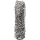 Movo Photo Furry Rigid Windscreen For Microphones 18-23mm In Diameter 8.6" (Dark Gray)