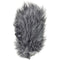 Movo Photo Furry Outdoor Microphone Windscreen Muff Custom Fit For Sennheiser MKE 400 Shotgun Mic (Dark Gray)