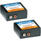 MuxLab 500028-F-2PK Stereo Hi-Fi Balun (Pack of 2)