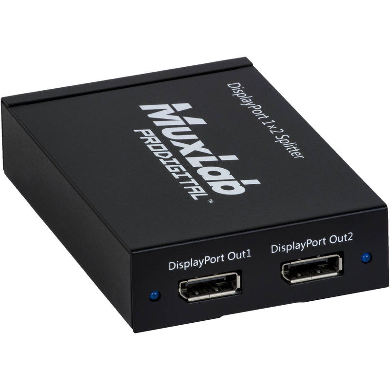 MuxLab 1x2 UHD 4K DisplayPort Splitter