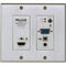 MuxLab UHD-4K HDMI/VGA/USB over IP PoE WP Transmitter (Aluminium)