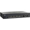 myMix SF302-08MP Managed 10-Port 10/100 Power over Ethernet (PoE) Switch