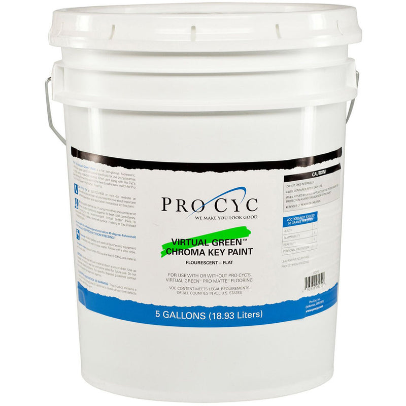 Pro Cyc Virtual Green Chroma Key Paint (5 Gallons)