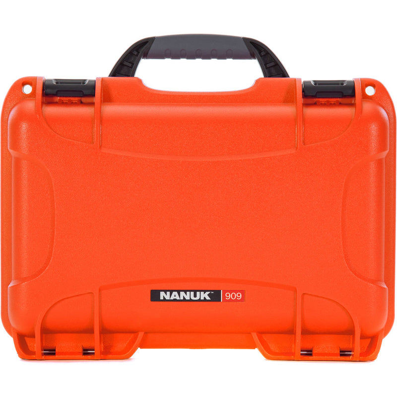 Nanuk 909 Series Case (Orange, with No Foam)