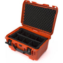 Nanuk 918 Case with Padded Dividers (Orange)
