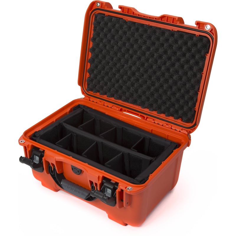 Nanuk 918 Case with Padded Dividers (Orange)