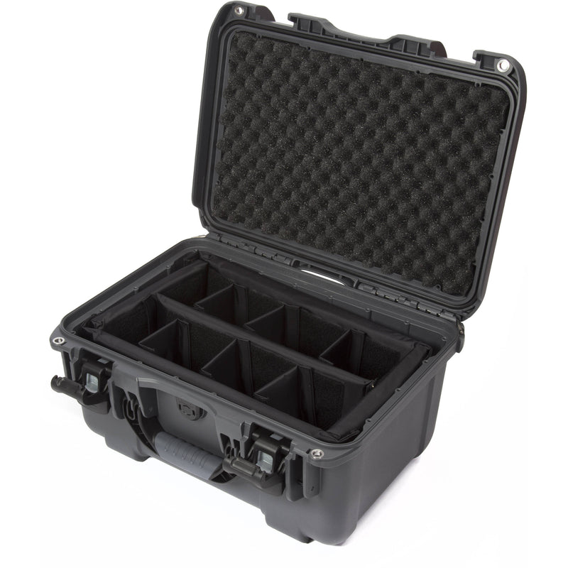 Nanuk 918 Case with Padded Dividers (Graphite)