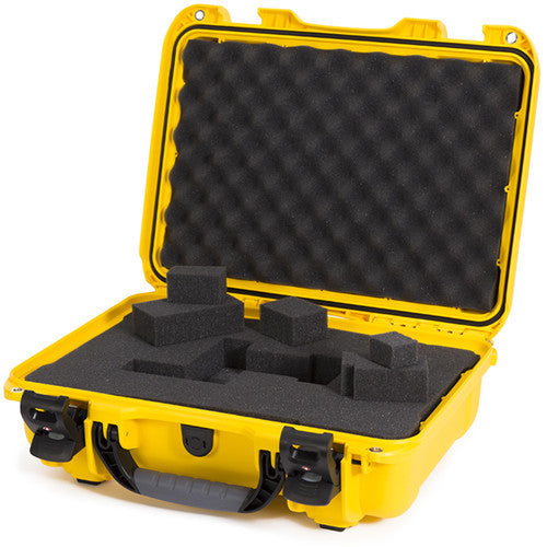 Nanuk 923 Protective Case with Cubed Foam (Yellow)
