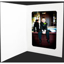 National Photo Folders Slit-Cut Photo Folder for Prints (4 x 6" and 5 x 7", 25-Pack, White)