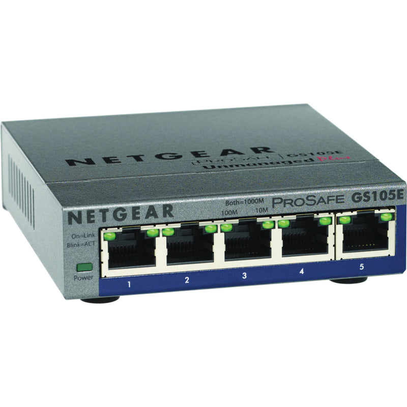 Netgear ProSafe Plus 5-Port Gigabit Ethernet Switch