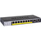 Netgear ProSAFE GS110TP 8-Port Gigabit PoE-Compliant Managed Switch with SFP