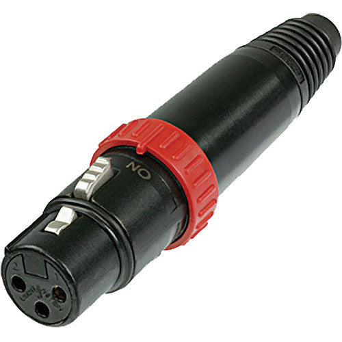 Neutrik NC3FXS-B 3-Pole Female Cable Connector