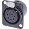 Neutrik NC5FD-L-B-1 Female Receptacle Connector (5-Pole)