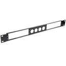Neutrik NRP1RU-2A Dual Rackmount Panel for NA2-IO-DLINE Dante Adapters