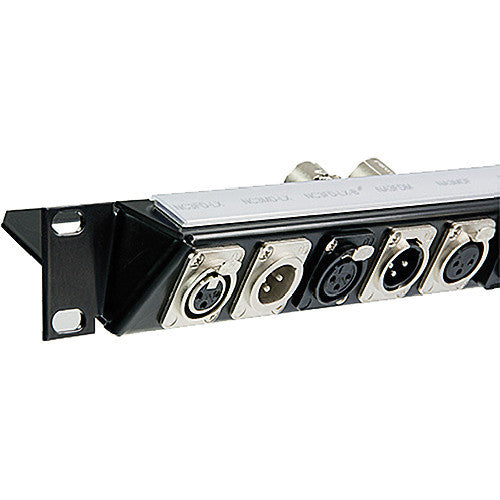 Neutrik 30 Degree Angled Rack Panel (19")