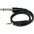 Nisha Miniphone 1/8" (3.5mm) Male to Phono 1/4" (6.35mm) Male Sync Cord (16")