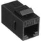 NTW Cat 6A Keystone Coupler (Black)