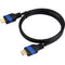 NTW Ultra HD PURE PRO High-Speed HDMI Cable with Ethernet (3')