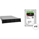 Synology RS3618XS 12-BA NAS RCKSTN/SG 96TB IW