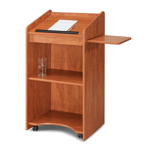 Oklahoma Sound Aristocrat Floor Lectern (Cherry Laminate)