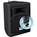 Oklahoma Sound 40 Watt Wireless PA System With Wireless Tieclip Mic