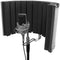 On-Stage Isolation Shield and Stand-Mounted Acoustic Enclosure (18.5 x 12")