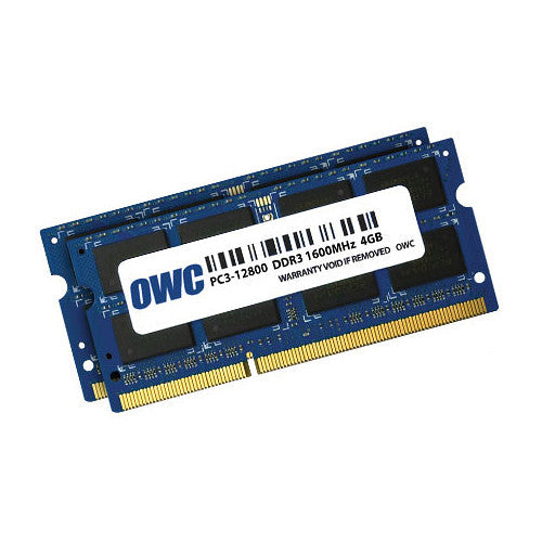 OWC / Other World Computing 8GB DDR3L 1600 MHz SO-DIMM Memory Kit (2 x 4GB, Mac)